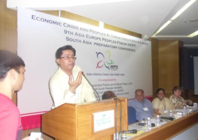 Economic Crisis and Peoples Alternatives in Asia and Europe India Habitat Center Delhi
