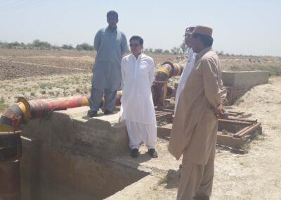 Field visit to Usta Mohd Balochistan for introduction of Water Restructuring Magnetic Technology
