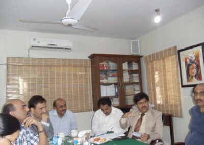Meeting on Sindh Citizen Scholarship Fund SPO Regional Office Karachi