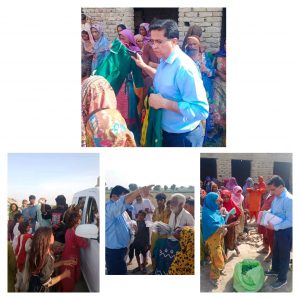 Relief campaign in Dadu