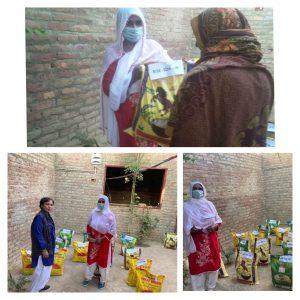 flood relief operation at Jamshoro Camps