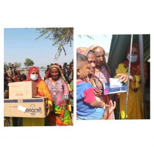 flood relief operation By Rise At District Dadu