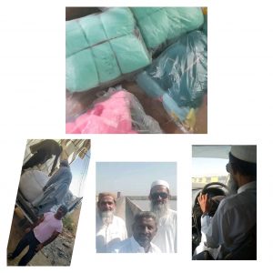 Flood relief operation at K.N shah District Dadu
