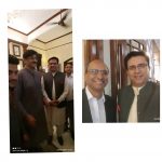 Rise was invited on Eid Milan Party at Chief Minister House, Karachi  April 24, 2023.